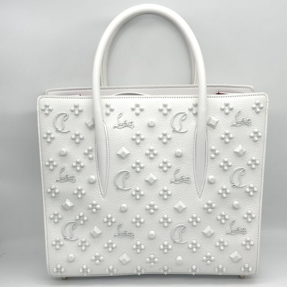 Christian Louboutin PALOMA Loubinthesky Spike Medium Satchel Crossbody Bag - Picture 11 of 16